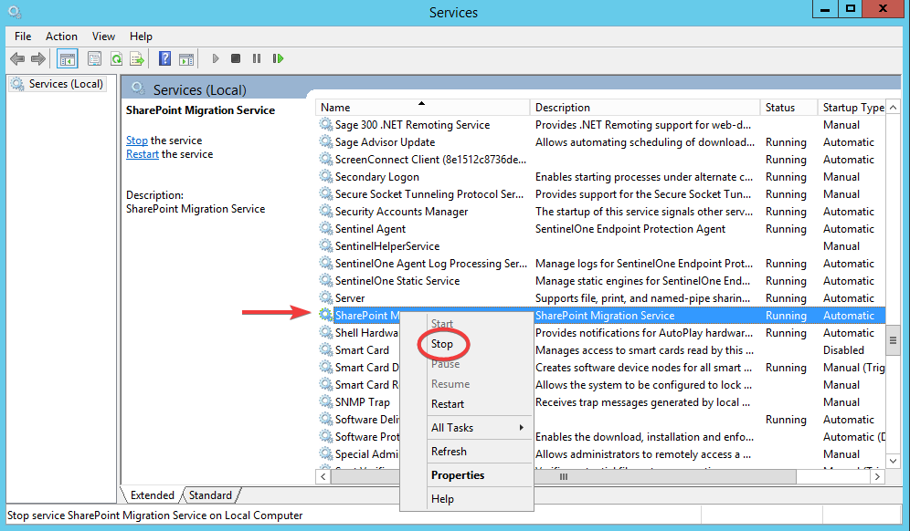 Change SharePoint Migration Tool Temporary Storage Directory